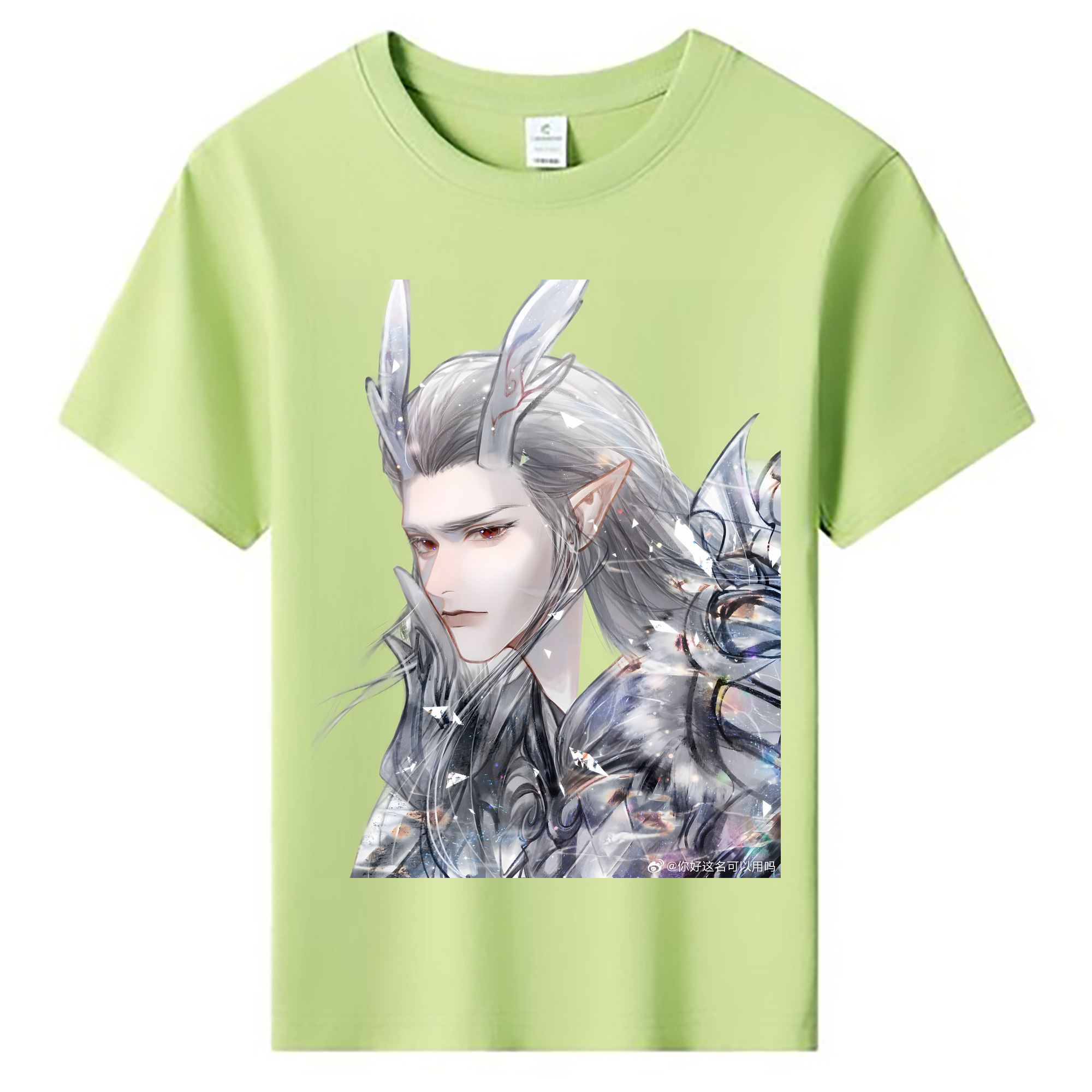 （画像用） Ne Zha 2 ナタ 魔童の大暴れ 綿100％キッズTシャツ（フロントプリント）
